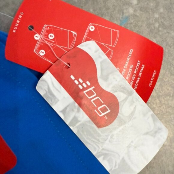 BCG Men’s Running Shorts 7” Inseam – Victoria Blue – Size XL - Picture 3 of 12